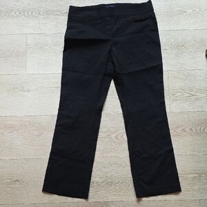 Apt. 9 Brynn Sleek Black Trouser Pants